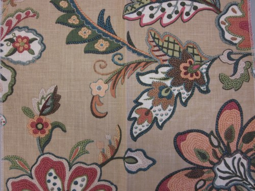 Garden Crewel Tea by Olde Towne Window Works